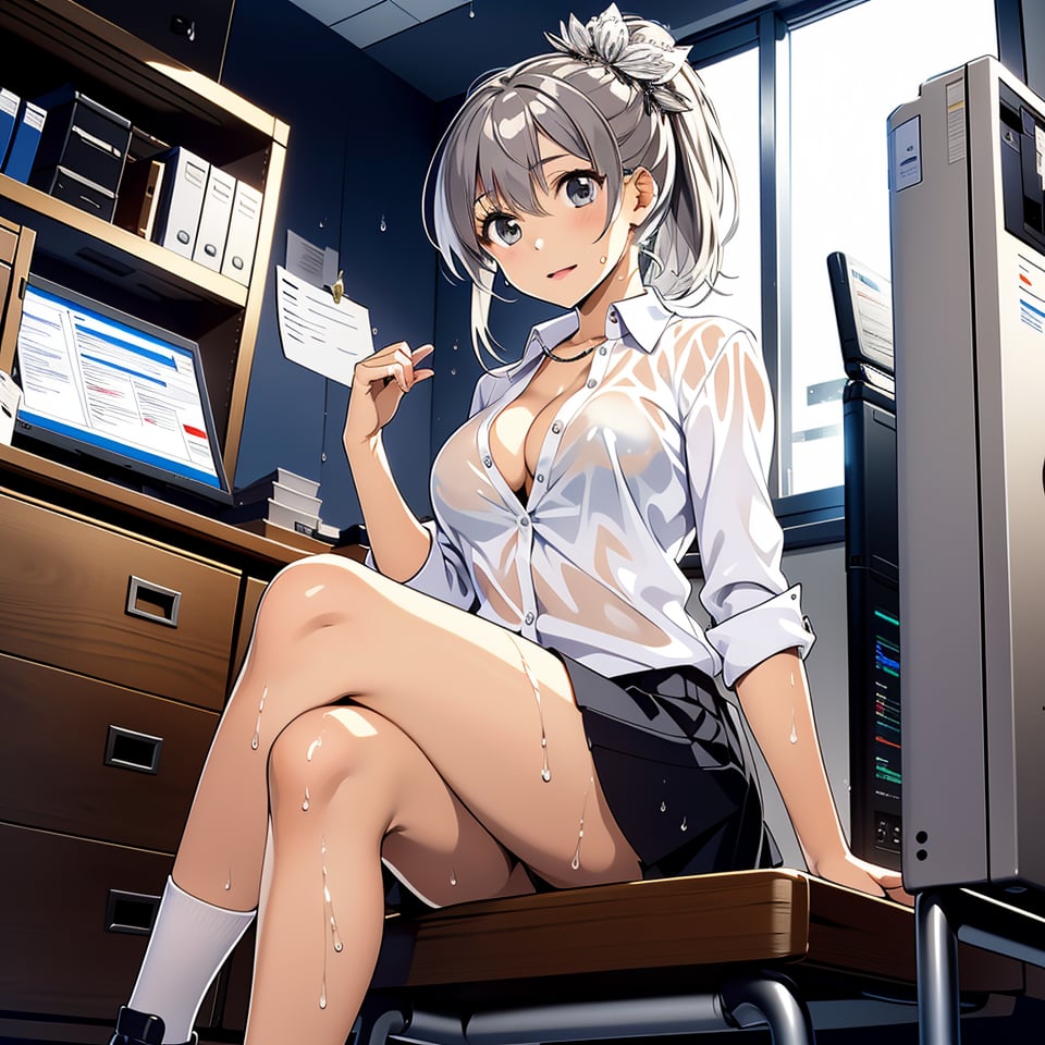 Kurogin,  One girl in the picture,  full view of body and her leg by THOA on Tensor.Art