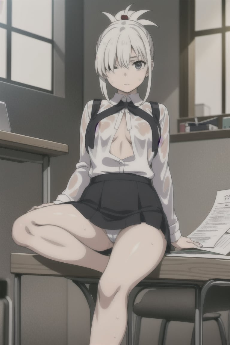 Kurogin,  One girl in the picture,  full view of body and her leg by THOA on Tensor.Art