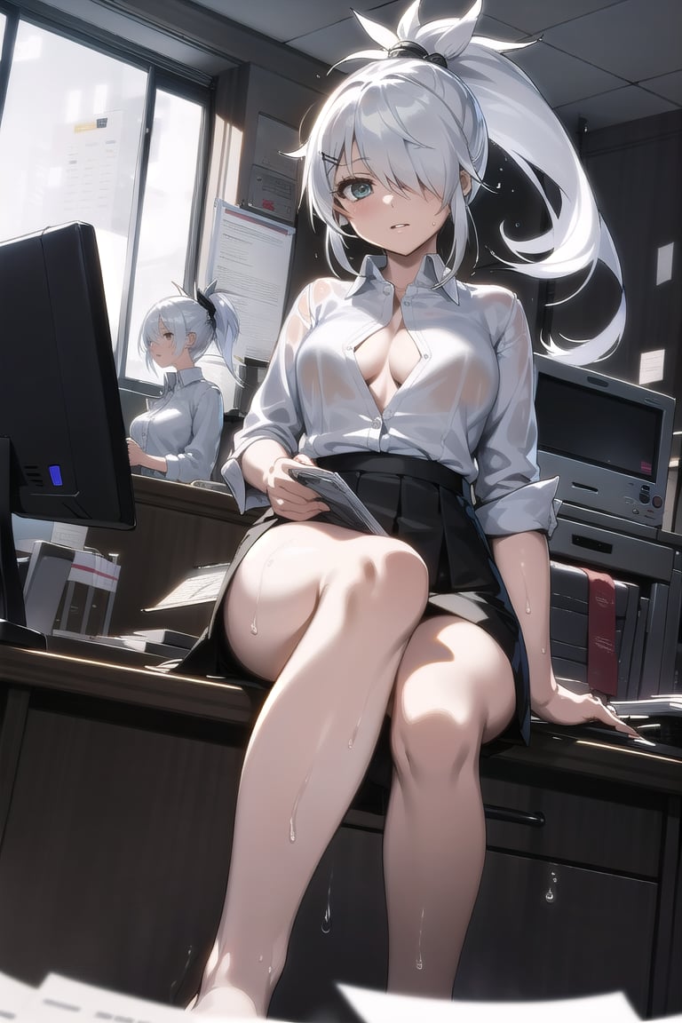 Kurogin,  One girl in the picture,  full view of body and her leg by THOA on Tensor.Art