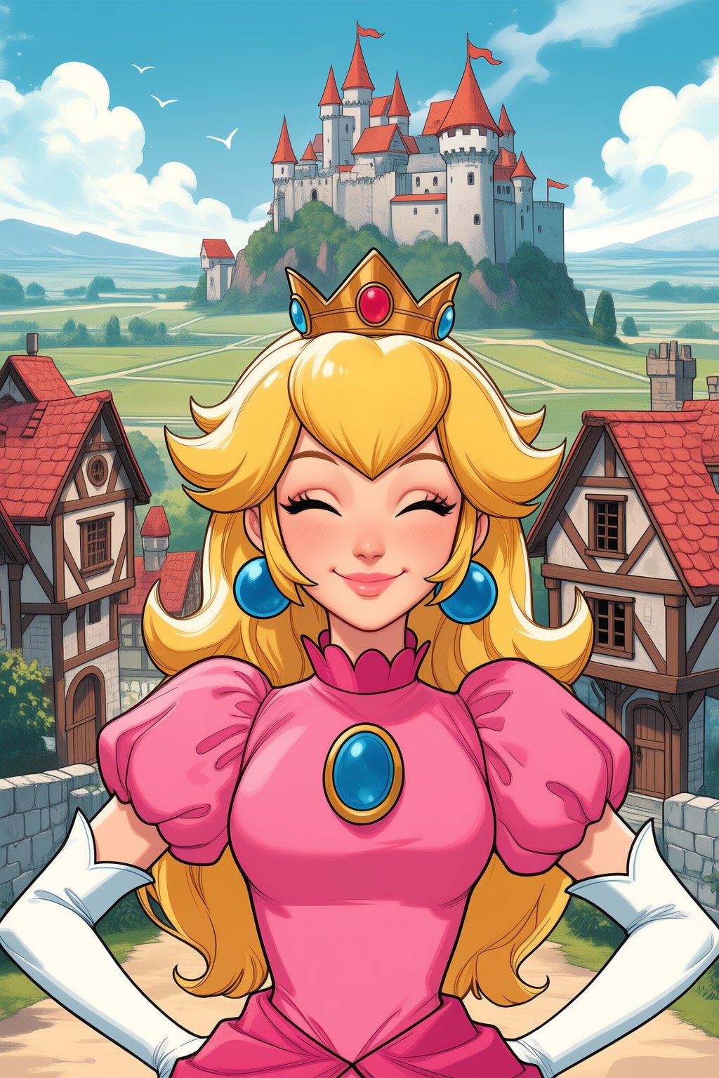 2d_cartoon,  western_cartoon_style,  masterpiece by ValienteVanguard68 on Tensor.Art