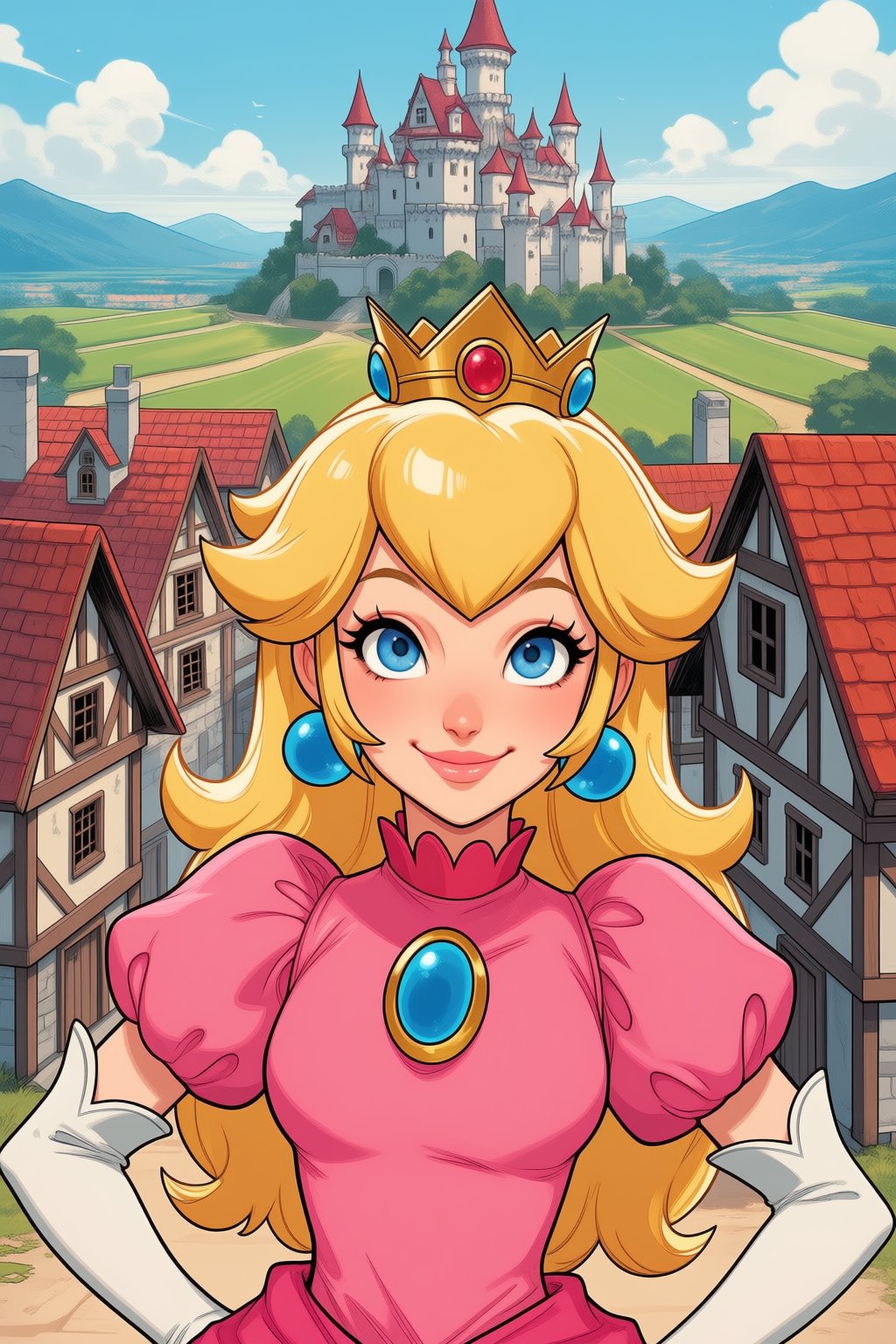 2d_cartoon,  western_cartoon_style,  masterpiece by ValienteVanguard68 on Tensor.Art