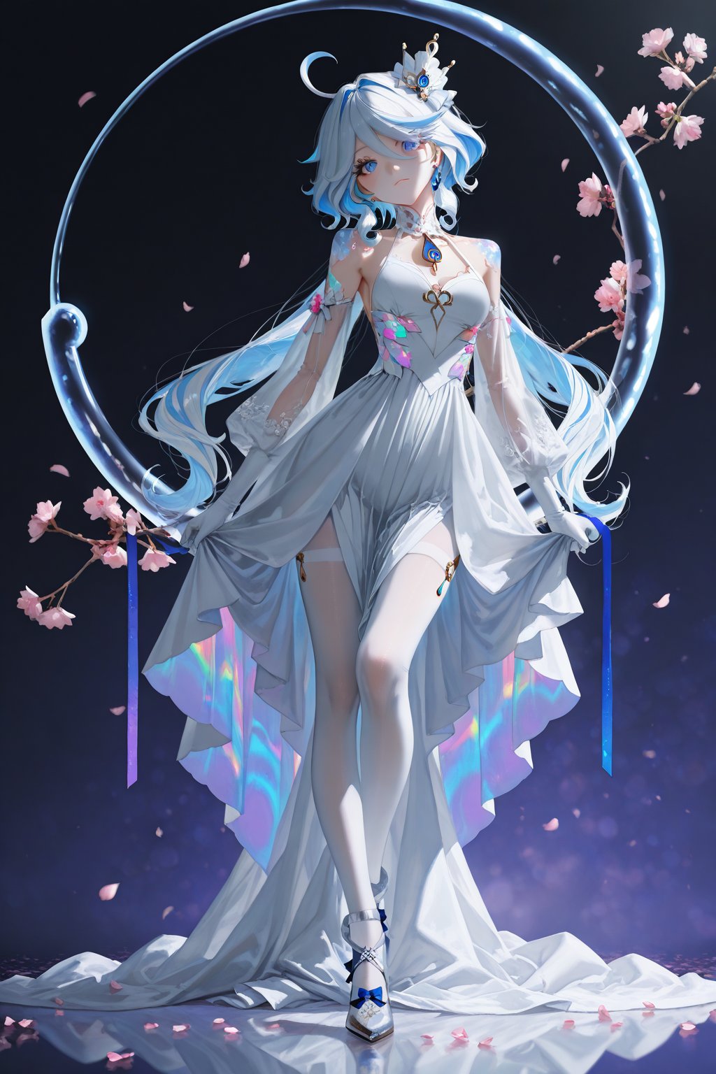 Furina (Genshin Impact),  1 girl,  solo by YUEYUEAI月月AI on Tensor.Art