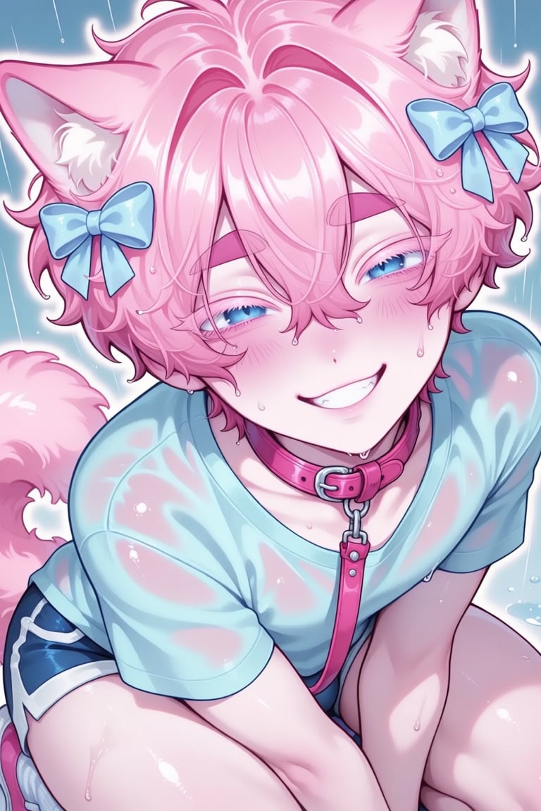 (soft colors,  colored outlines),  faint blush by SillyFemboy on Tensor.Art