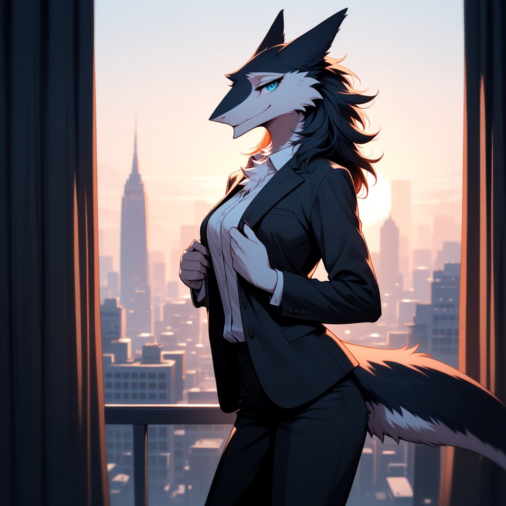 city background,  dawn,  solo by RodAndRog on Tensor.Art