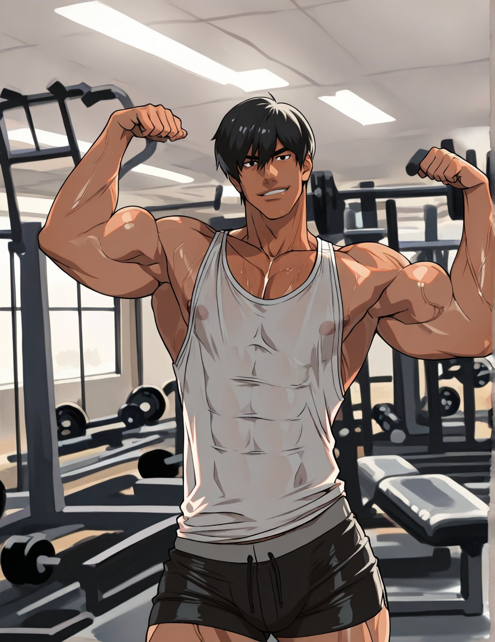1boy,  sfw,  solo male by TheBaraLover on Tensor.Art