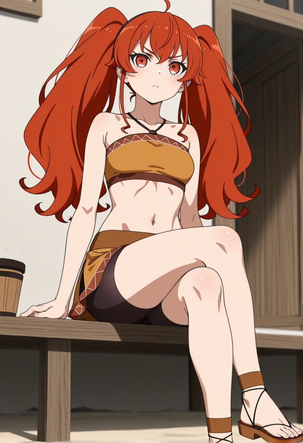 1girl,  solo,  red hair by cs12345 on Tensor.Art