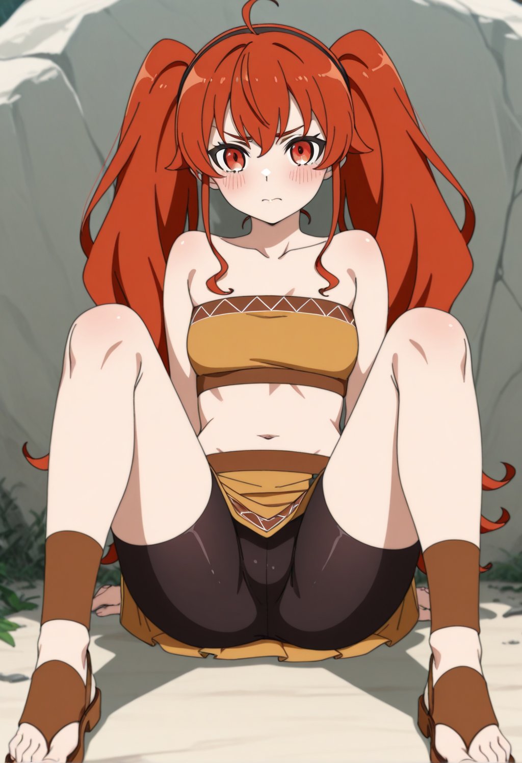 1girl,  solo,  red hair by cs12345 on Tensor.Art