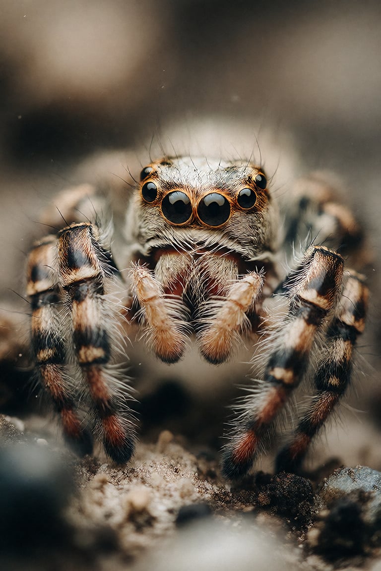 a cute fluffy jumping spider made out of magic,  ((fairytale)),  ((fantasy style)) by Shopon_skp on Tensor.Art