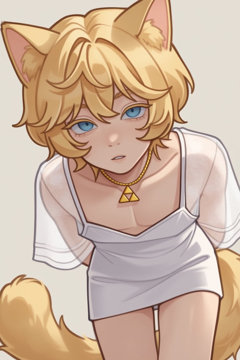 1boy,  solo,  blue eyes by SillyFemboy on Tensor.Art