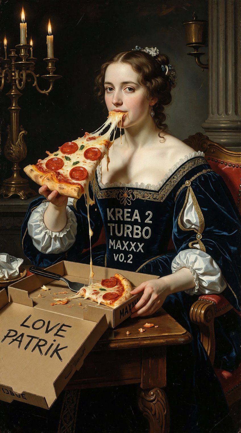 A masterfully detailed classical oil painting,  dramatic chiaroscuro lighting,  rich paint textures and heavy brushstrokes...
