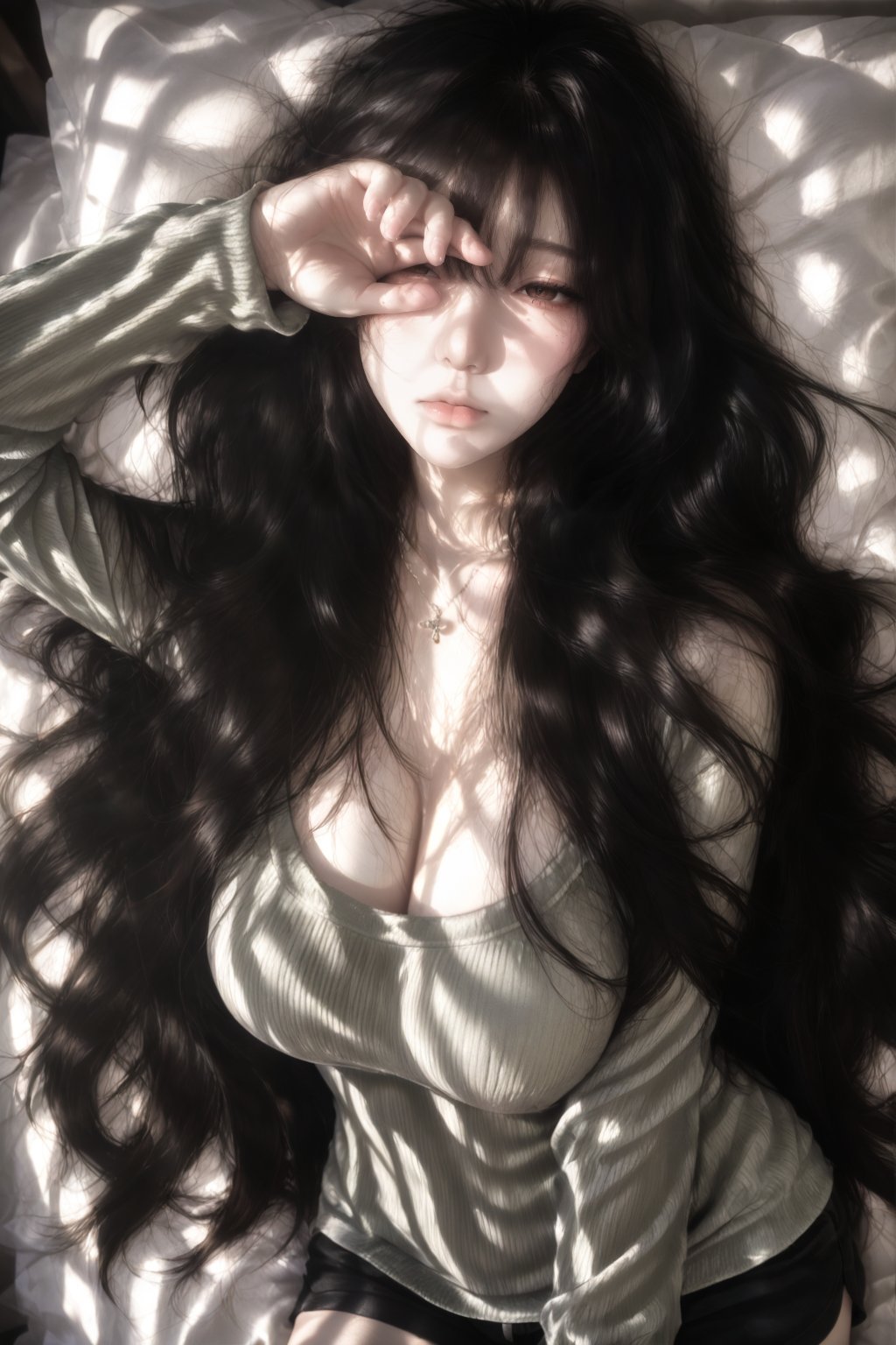 1 woman,  solo,  mature young woman by オキヤ੯·̀͡⬮ on Tensor.Art