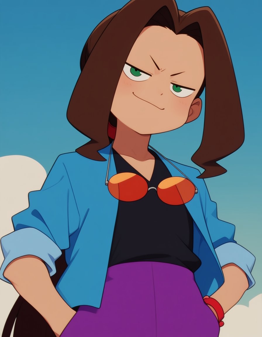 looking at viewer,  upper body,  smug by elderagent on Tensor.Art