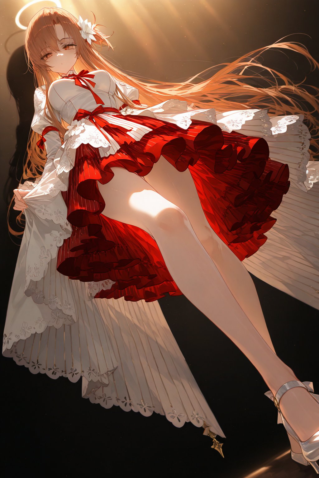 1girl,  solo,  long hair by 月老板 on Tensor.Art