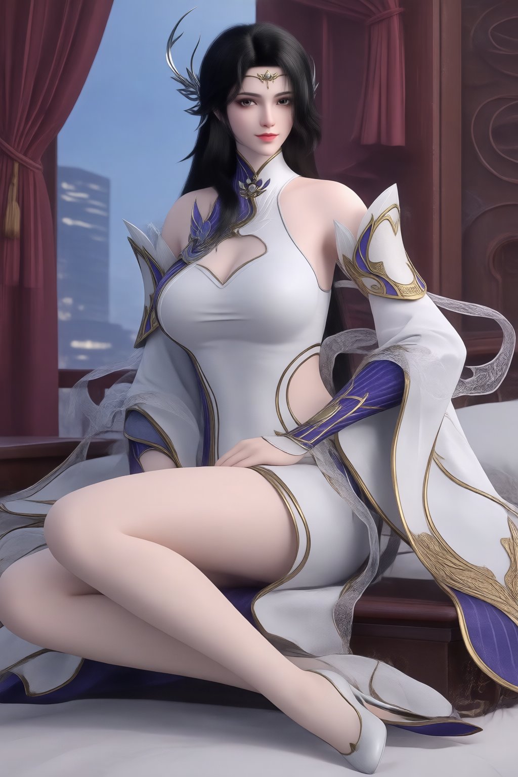 1girl,  solo,  long hair by lsy9221 on Tensor.Art