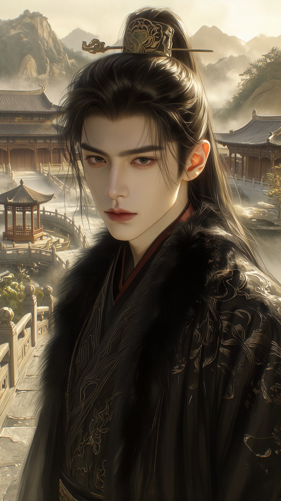 (Highly refined art style) 1male,  solo,  cinematic composition by Aily on Tensor.Art