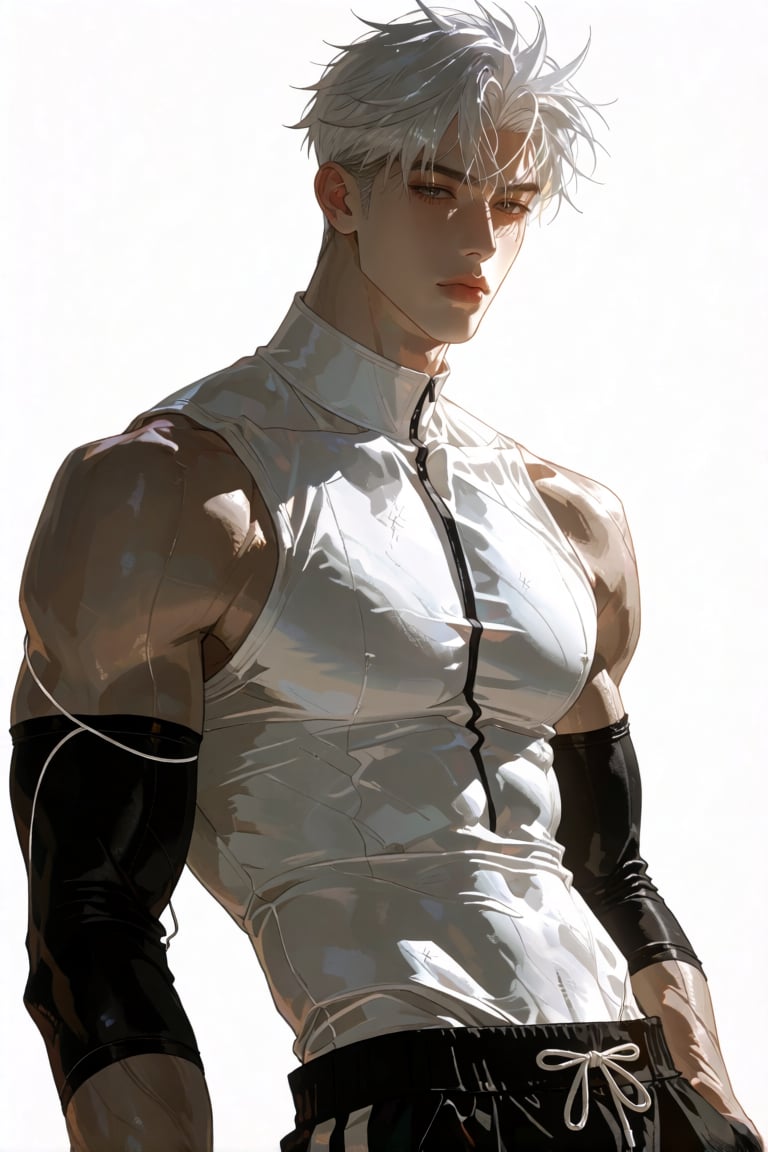 帅哥,  皮肤白皙,  身高190 by 小纸条 on Tensor.Art