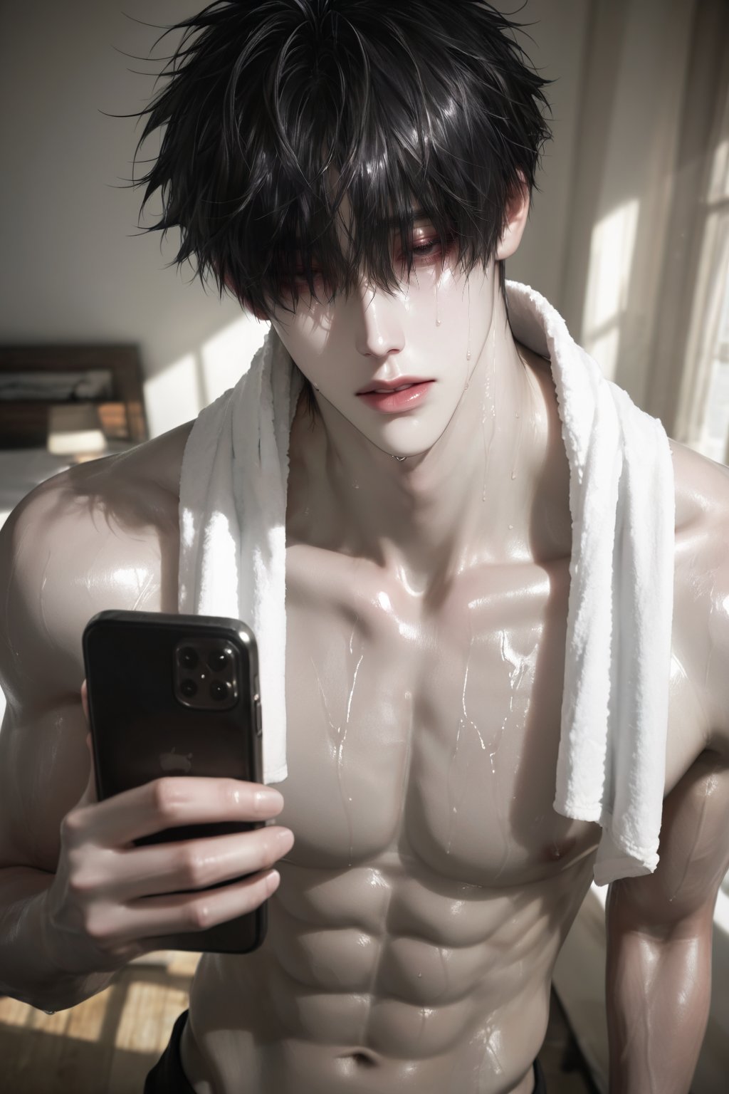 1boy,  male,  solo (short hair) by オキヤ੯·̀͡⬮ on Tensor.Art
