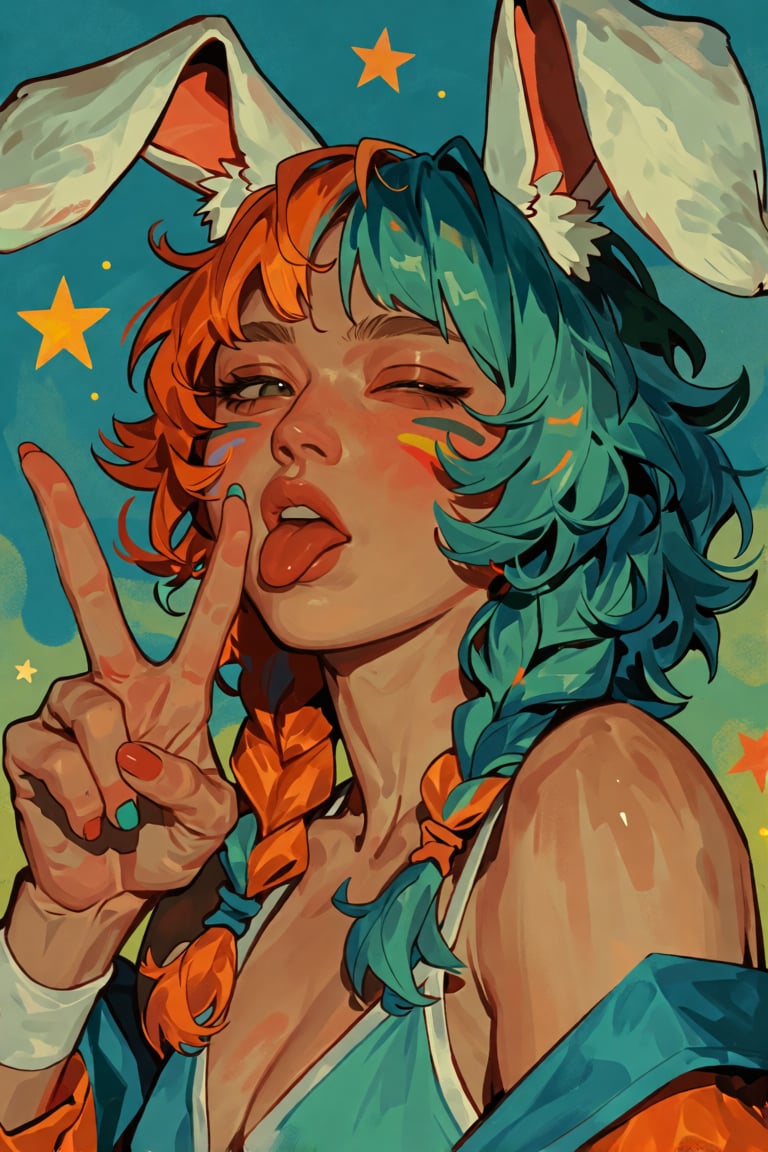 woman,  solo,  round face by PinkCotton 🎐 on Tensor.Art