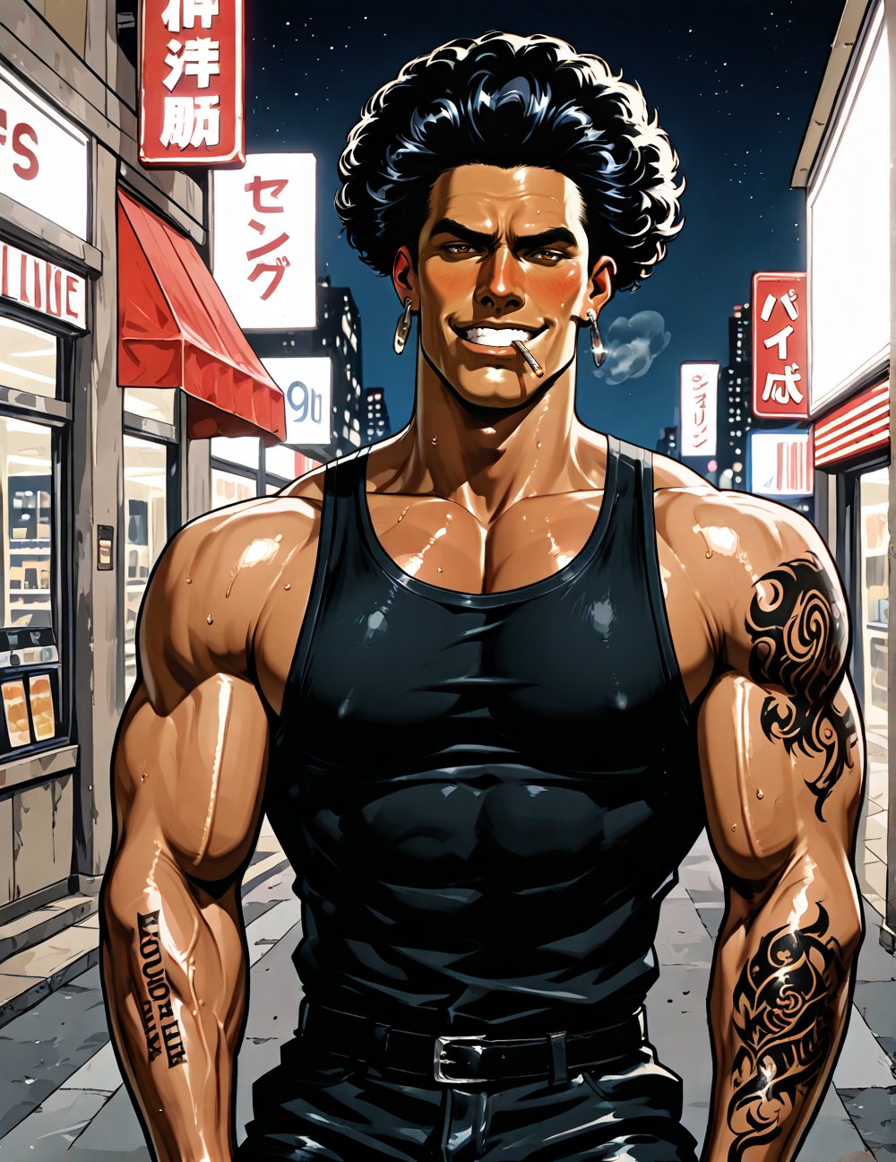 ((19 yo handsome man)),  1boy,  masculine by TheBaraLover on Tensor.Art