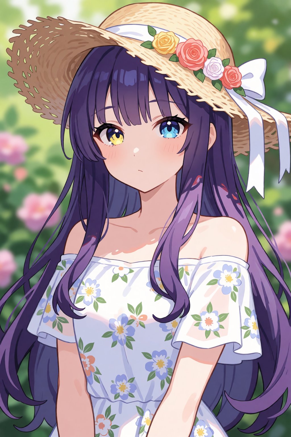 1girl,  solo,  long purple hair by Light01 on Tensor.Art