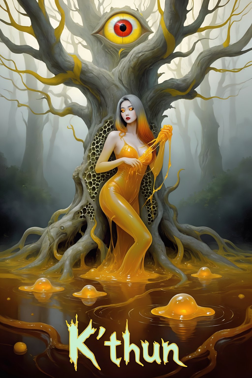 Exceptional quality,  ranked number one. Inspiration: Giant Tree,  Cthulhu Mythos by newsans23 on Tensor.Art