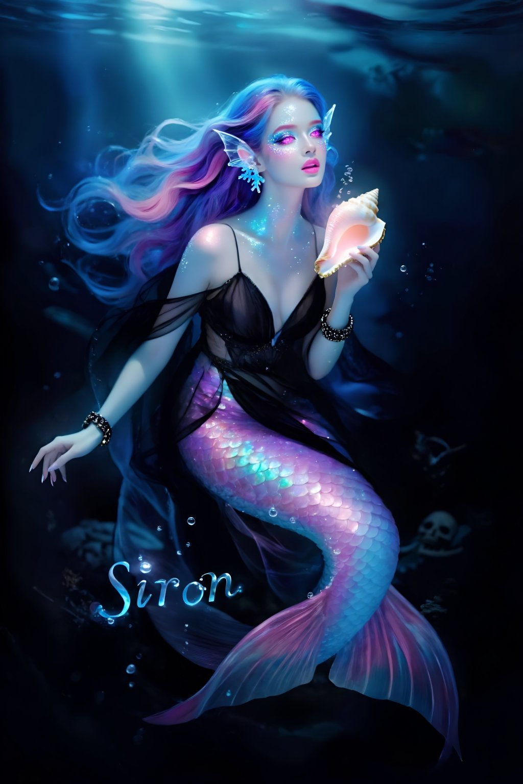 Top quality. Inspiration: Mermaids,  Sirens,  Temptation. Sirens are dangerous creatures that inhabit islands littered wit...