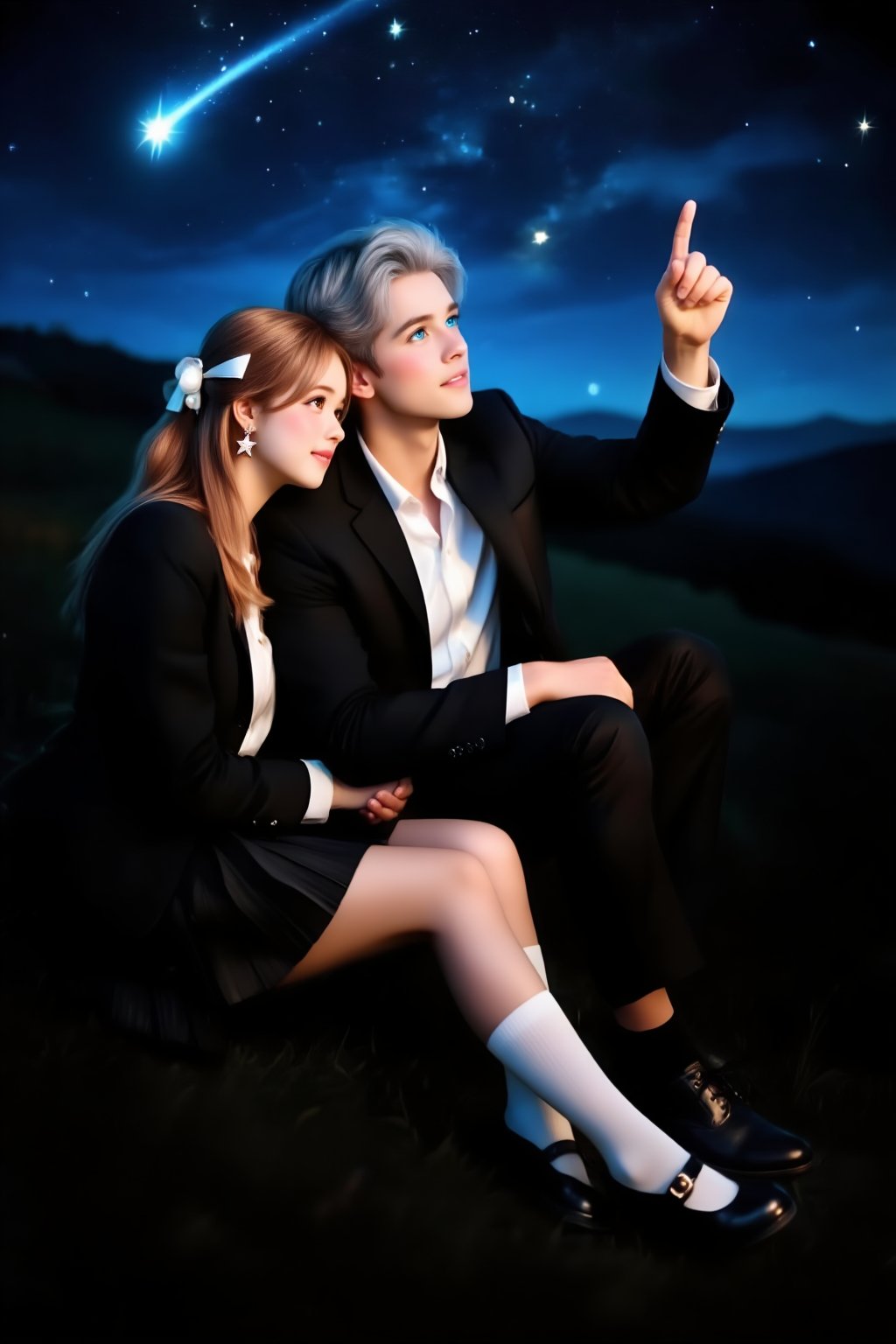 Superior quality,  ranked number one. Inspiration: Shooting star,  first love. Under a romantic starry sky by newsans23 on...