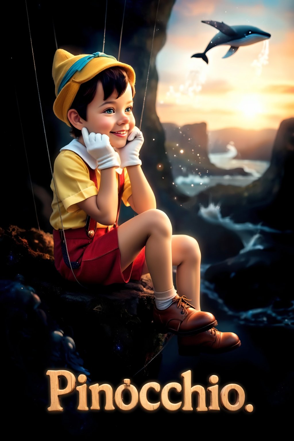 Top quality. Inspiration: Pinocchio,  the puppet. Pinocchio is a wooden puppet on strings,  but he can move freely. He is...