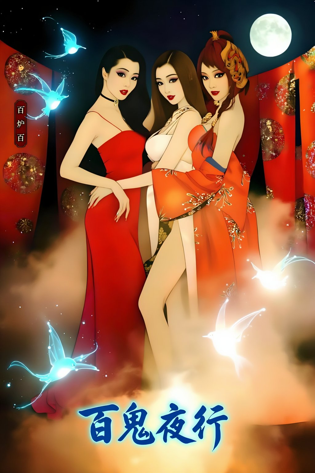 Superior quality. Inspiration: Masquerade ball,  Japanese yokai (supernatural beings). Synopsis: A masquerade ball themed...