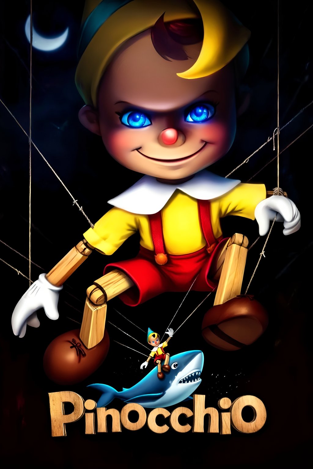 Top quality. Inspiration: Pinocchio,  the puppet. Pinocchio is a wooden puppet on strings,  but he can move freely. He is...