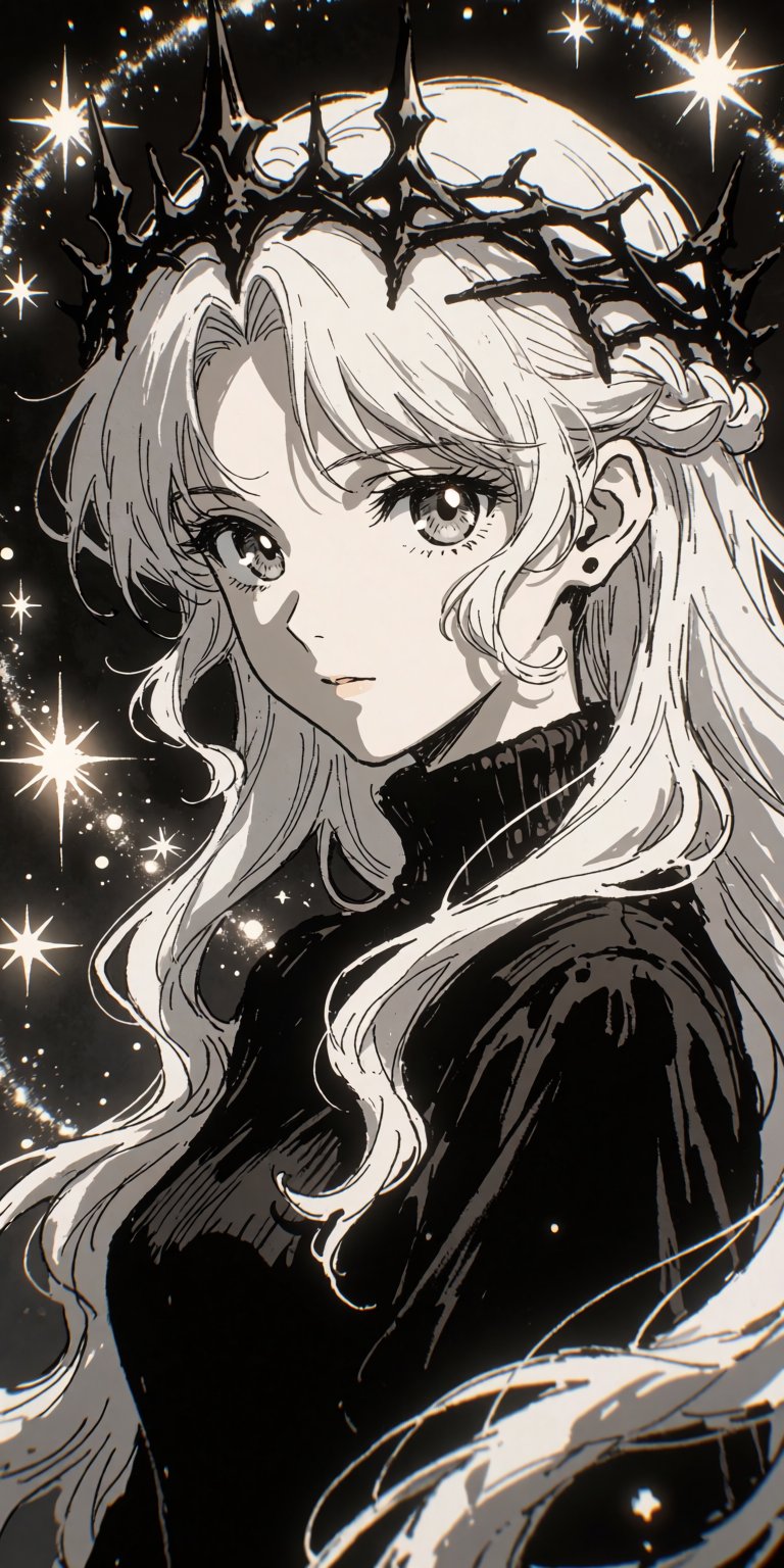 90s OVA anime aesthetic,  ,  deep contrast by osess on Tensor.Art