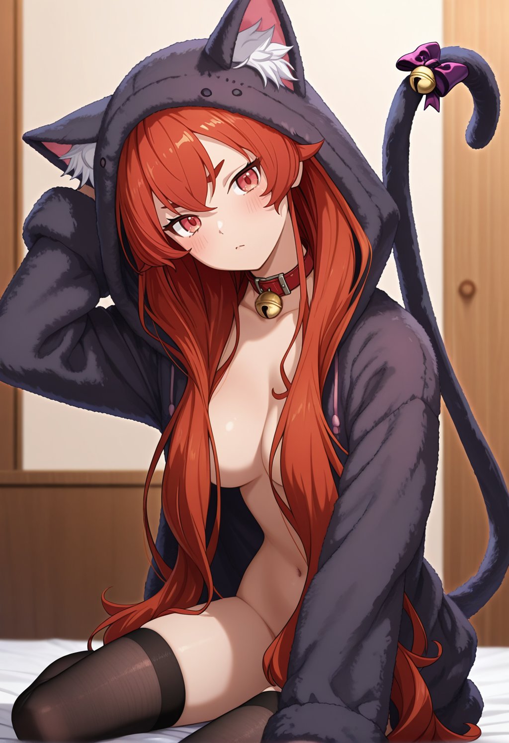 erismt,  red eyes,  red hair by cs12345 on Tensor.Art