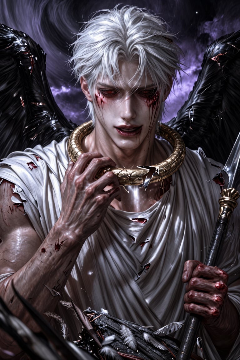 1male,  fallen angel,  young adult by della🎀 on Tensor.Art