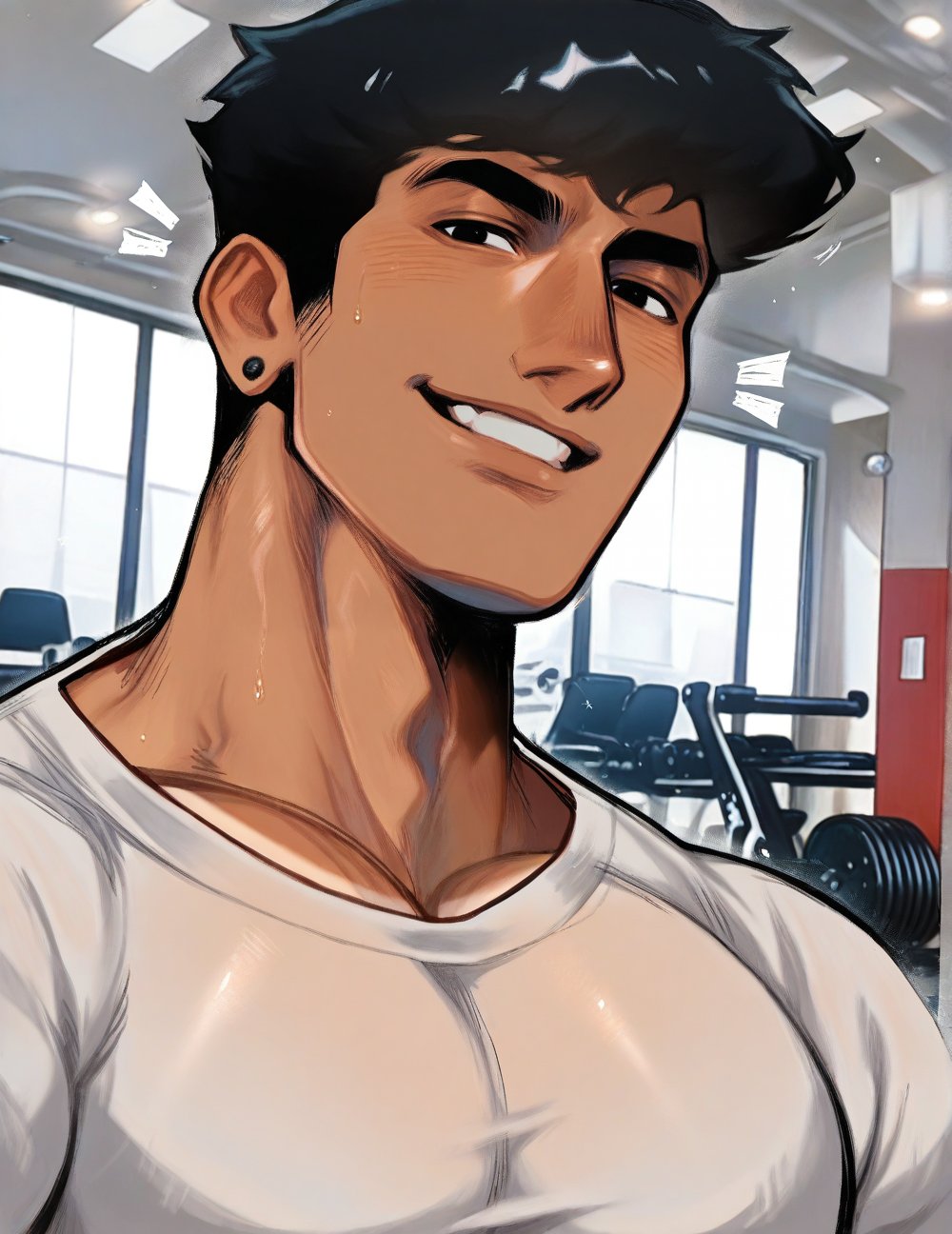 1boy,  solo,  solo male by TheBaraLover on Tensor.Art