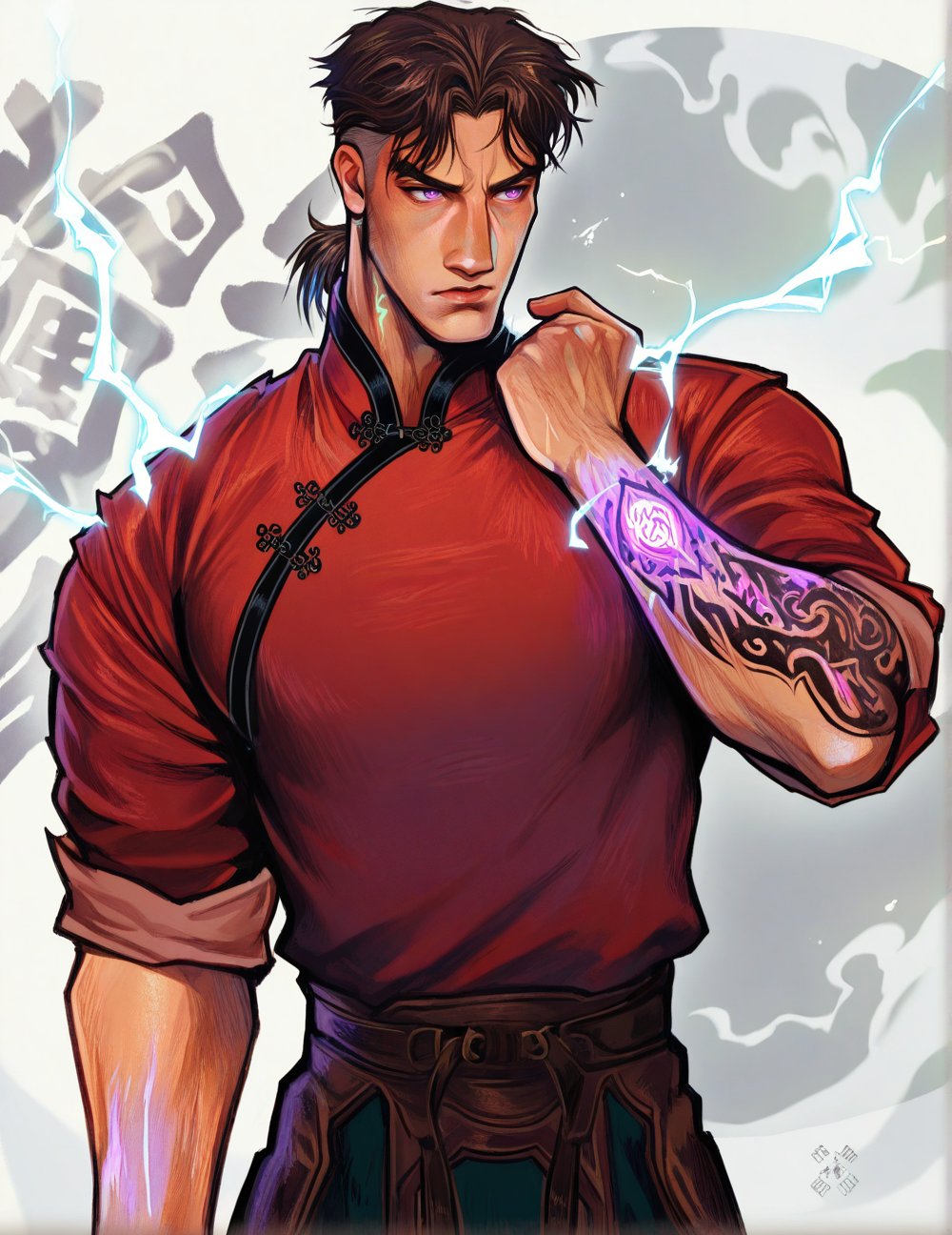 detailed background,  detailed face and eyes,  perfect anatomy by TheBaraLover on Tensor.Art