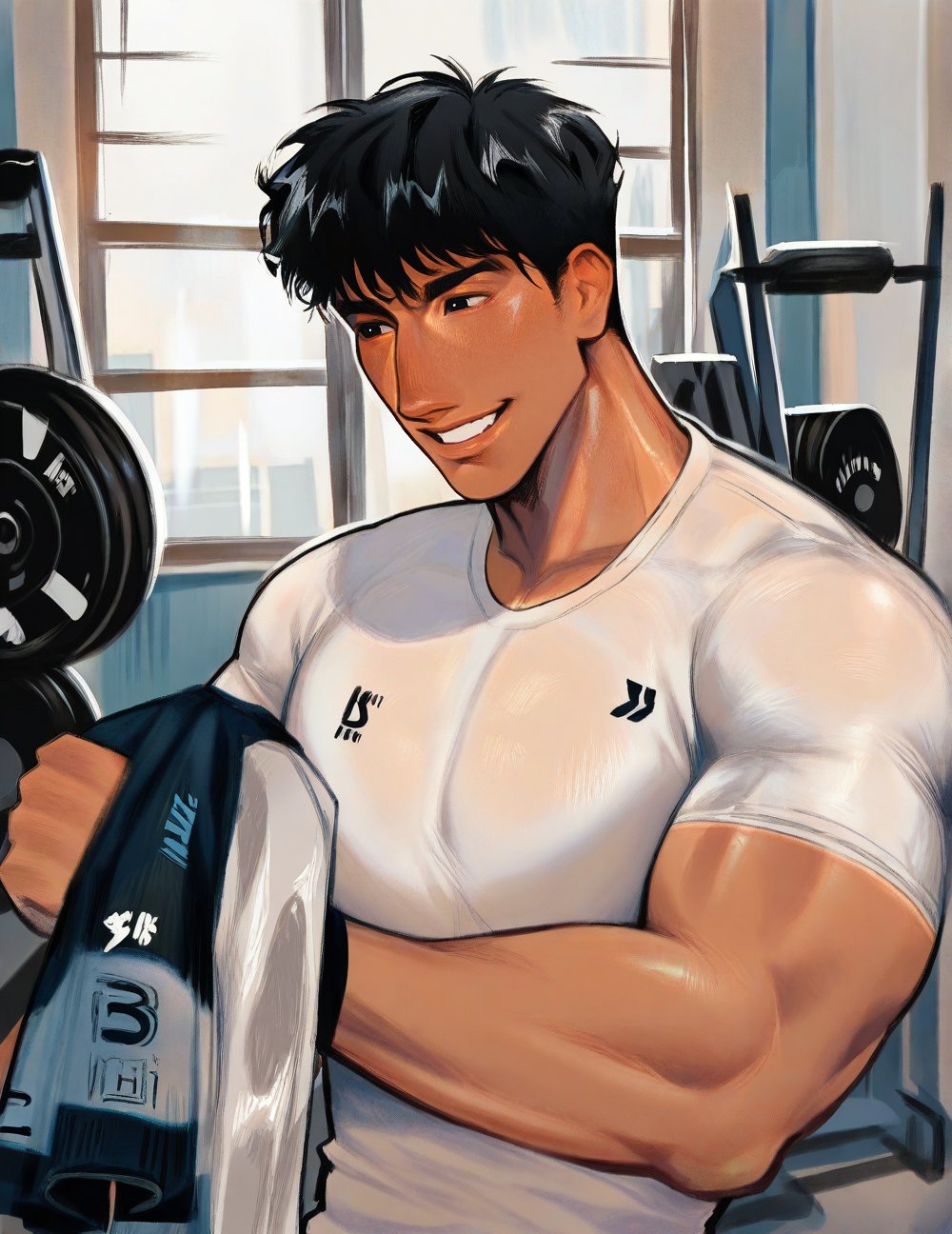 1boy,  solo,  solo male by TheBaraLover on Tensor.Art