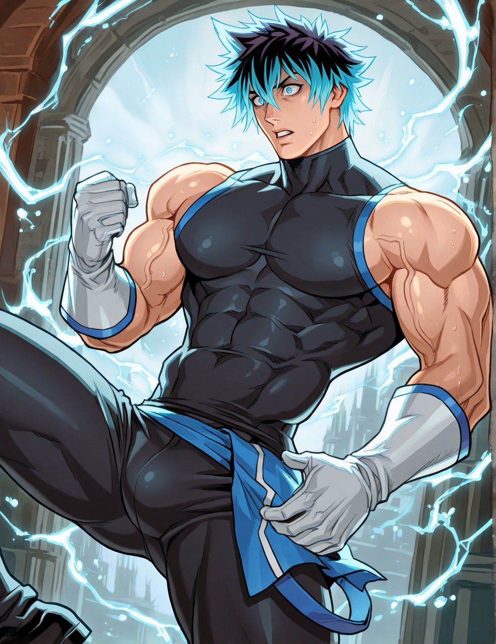 detailed background,  detailed face and eyes,  perfect anatomy by TheBaraLover on Tensor.Art