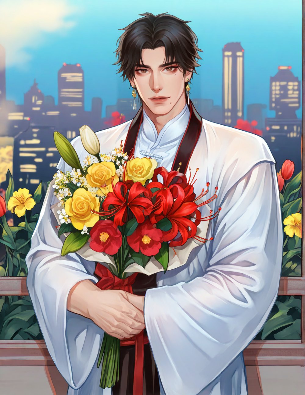 solo male,  male focus,  male only by TheBaraLover on Tensor.Art