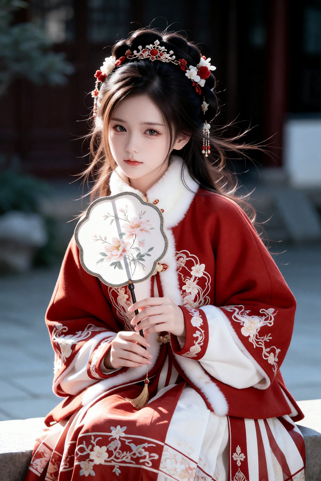 （电影级面光：1.6）,  （光线追踪：1.5）,  （冷白皮漫感质感的光滑皮肤：1.7） by 剑舞轻风 on Tensor.Art