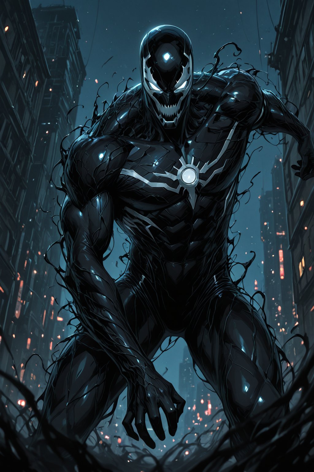 ......... ),  1 guy,  iron man- War machin by *Devin* on Tensor.Art