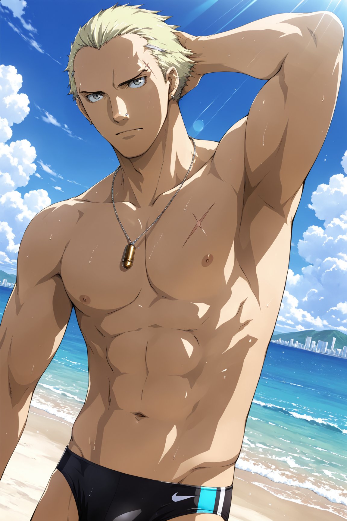 1boy,  ,  tatsumi kanji by Dowizar on Tensor.Art
