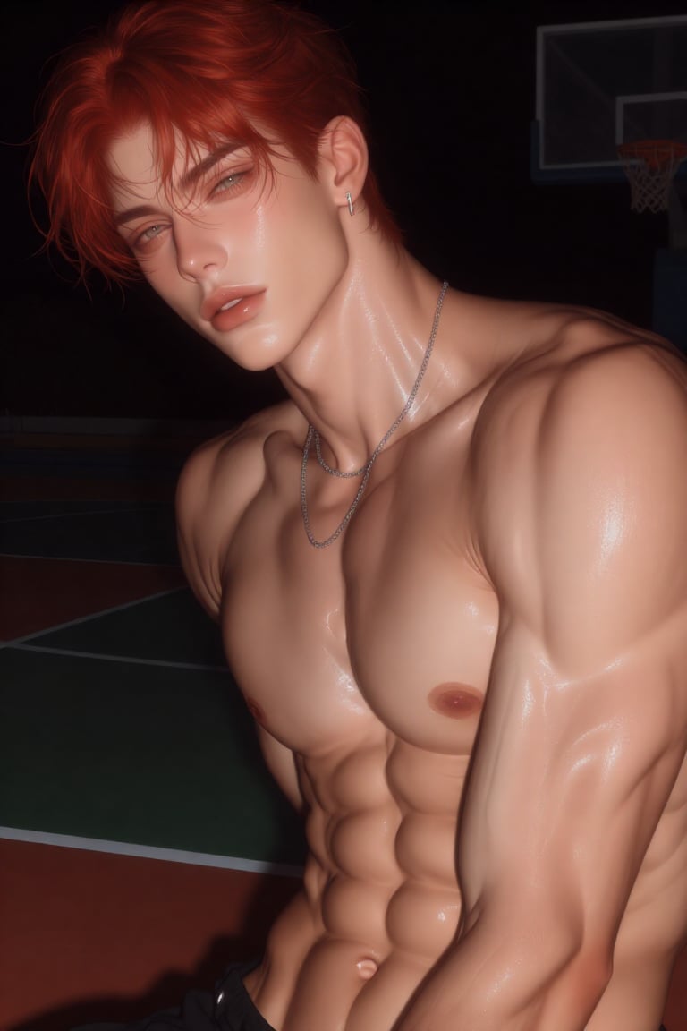 solo,  male,  masculine features by Nini Nozomi on Tensor.Art