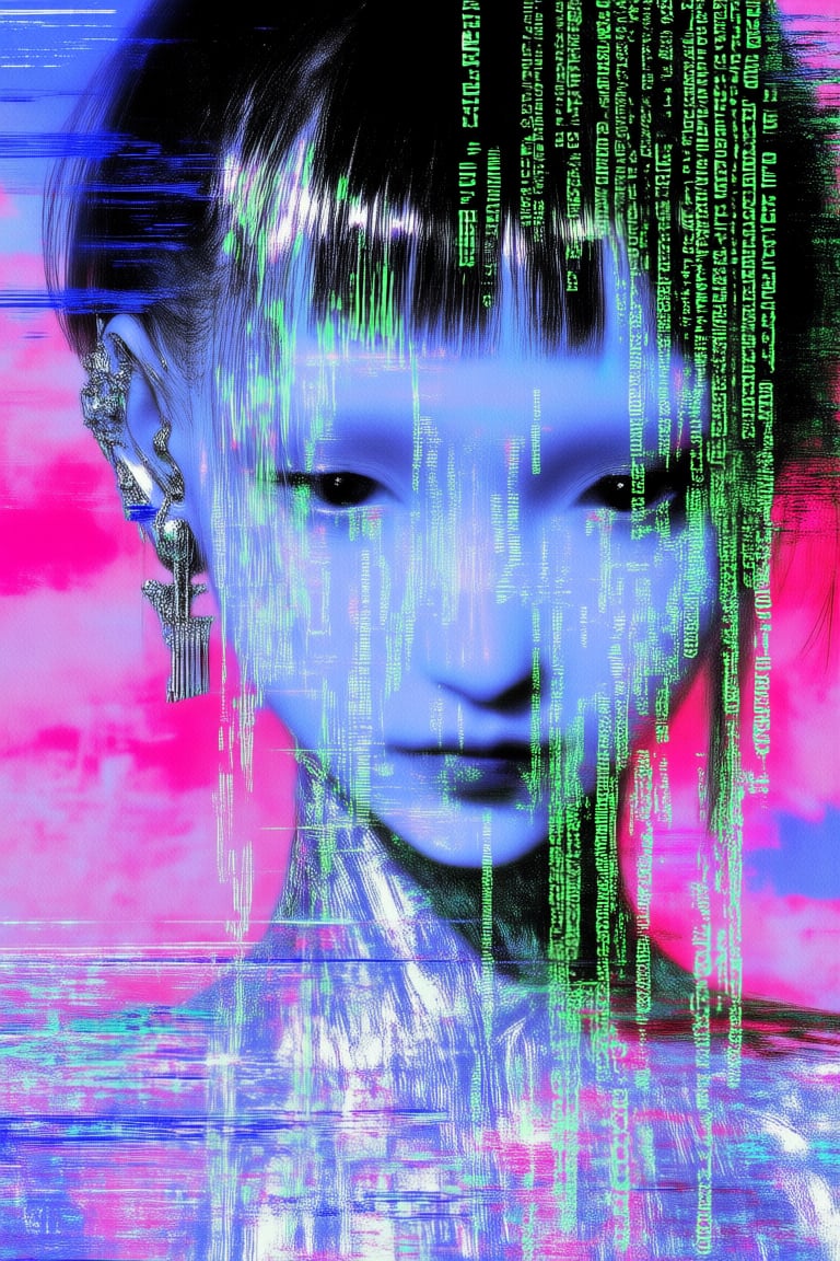 @luc3ns,  Glitch,  abstract background by ✧ POLARHYS ✧ on Tensor.Art