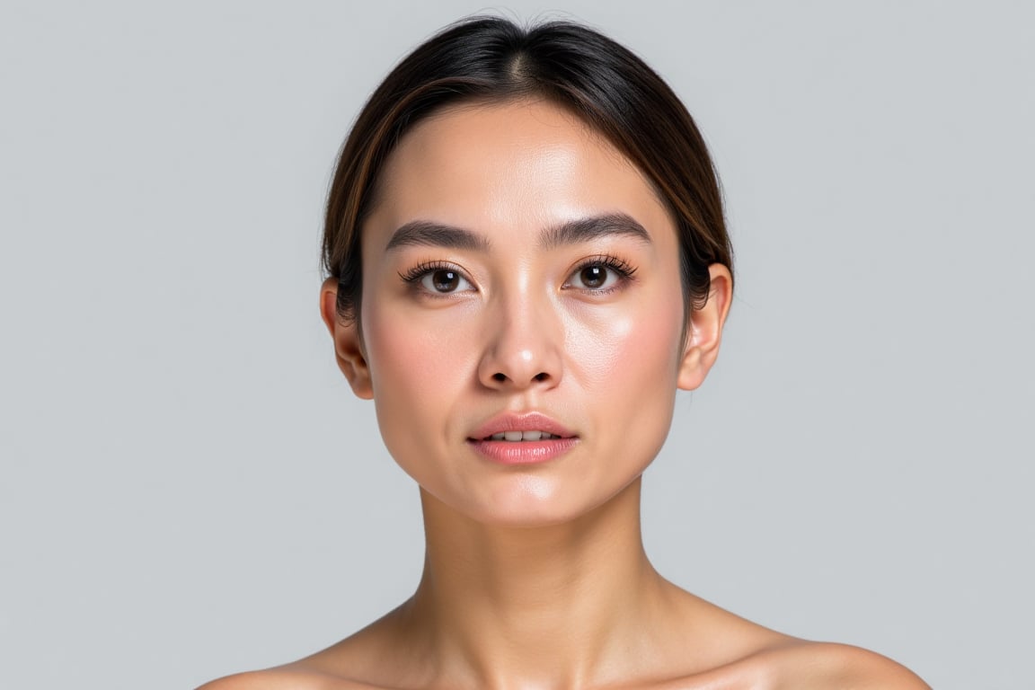 Ultra-realistic human face,  woman,  straight-on front view by Zero-Moralezz on Tensor.Art