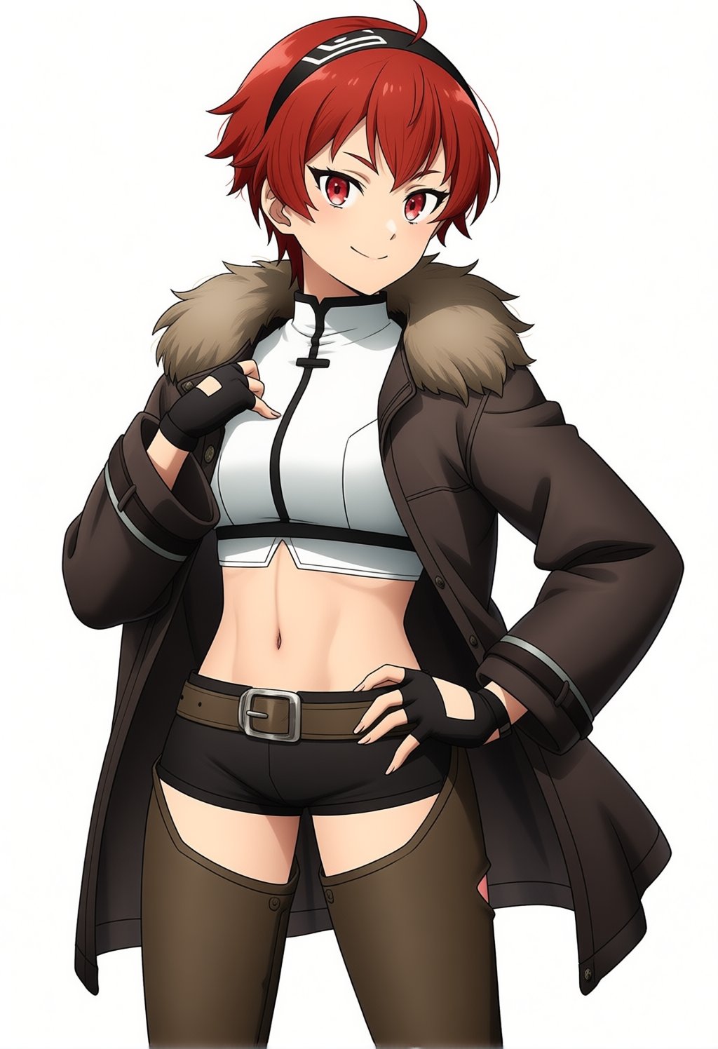 erismt,  red eyes,  red hair by cs12345 on Tensor.Art
