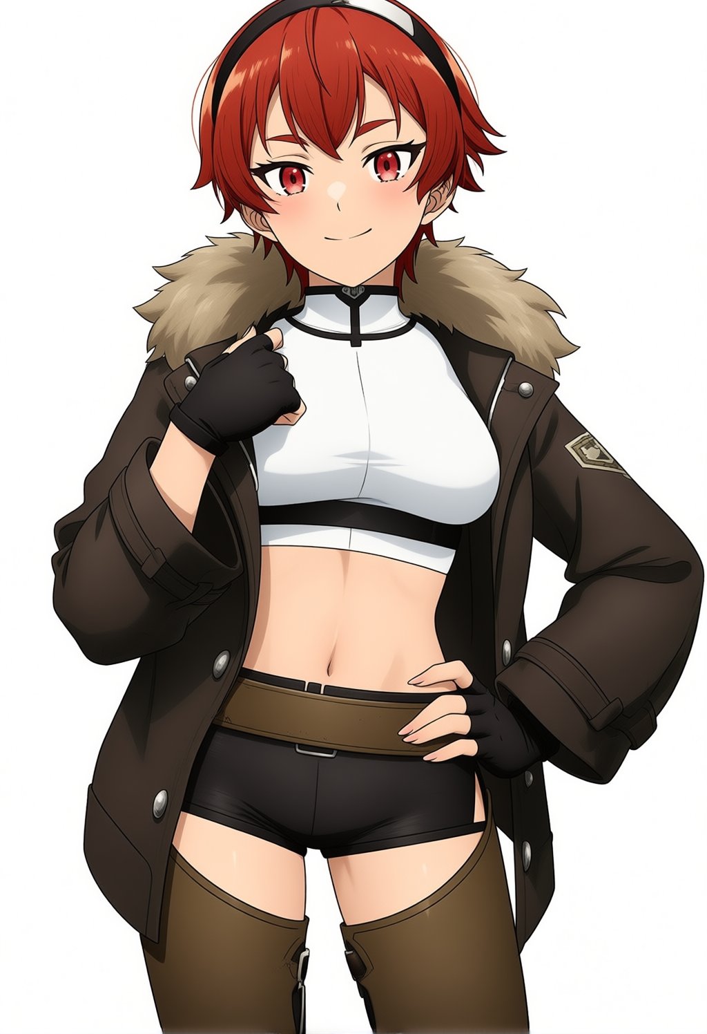 erismt,  red eyes,  red hair by cs12345 on Tensor.Art