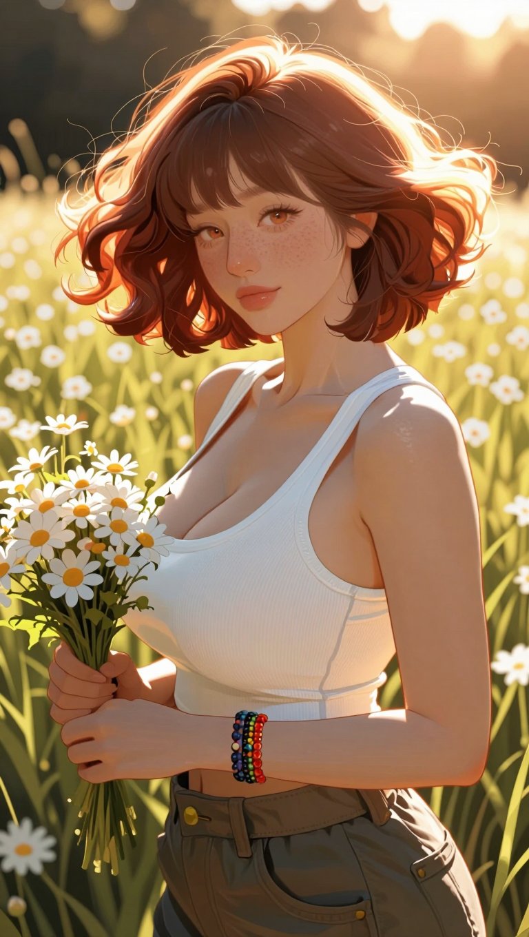 1girl,  solo,  young woman by DjM_ on Tensor.Art