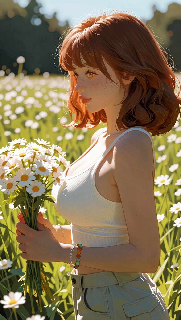 1girl,  solo,  beautiful young woman by DjM_ on Tensor.Art