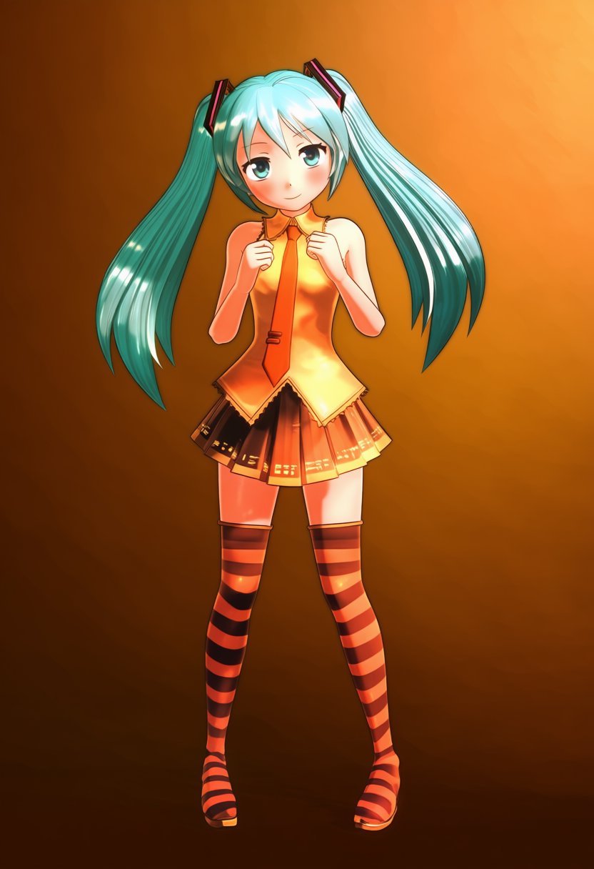@SweetMamiArt,  3d 1girl,  hatsune miku by MasteRaccoonMan on Tensor.Art