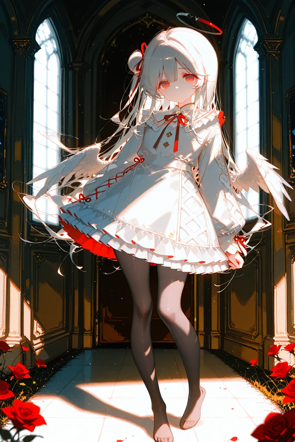 black pantyhose,  masterpiece,  absurdres by YUEYUEAI月月AI on Tensor.Art